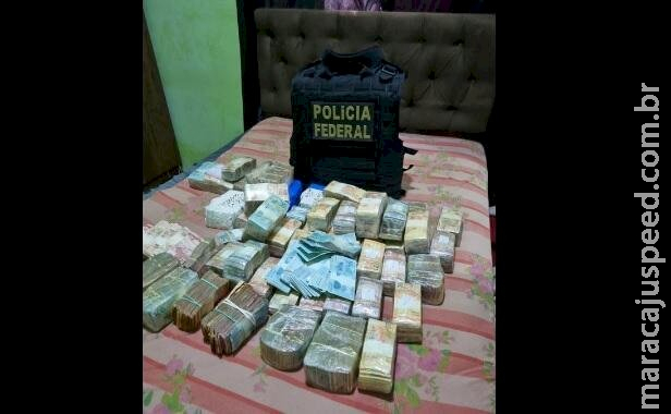 Armas, joias e gado são apreendidos em operação da PF contra grupo do tráfico de cocaína em MS