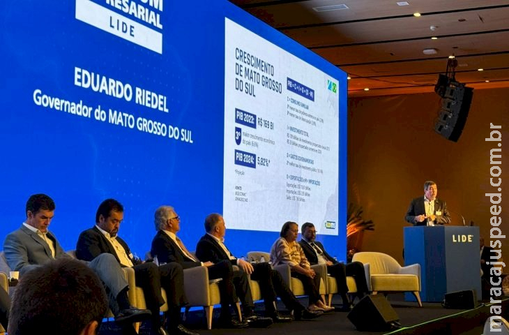 Avanços de MS e alinhamento à agenda global são destaques em fórum com empresários e lideranças Avanços de MS e alinhamento à agenda global são destaques em fórum com empresários e lideranças