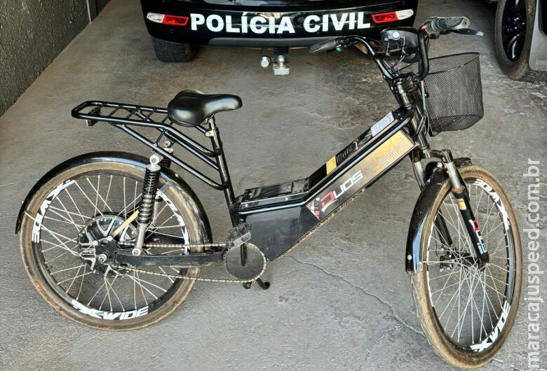 Bicicleta tomada em assalto é recuperada; autores do roubo e receptador são identificados Bicicleta tomada em assalto é recuperada; autores do roubo e receptador são identificados
