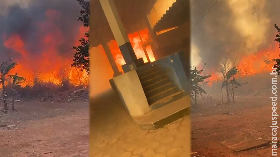 Caminhoneiros se desesperam com fogo incontrolável em Sonora Caminhoneiros se desesperam com fogo incontrolável em Sonora