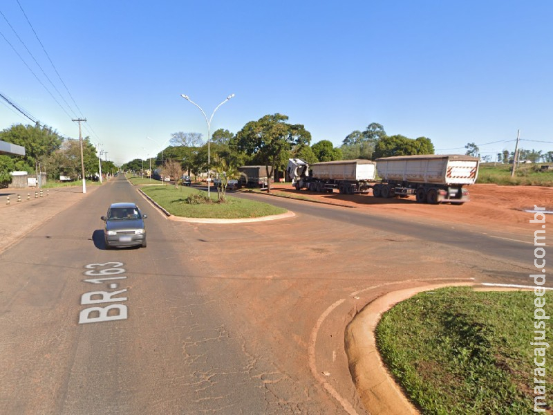 Ciclista morre atropelado por caminhão na BR-163, em Itaquiraí Ciclista morre atropelado por caminhão na BR-163, em Itaquiraí