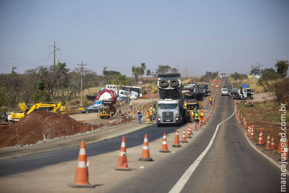 Dez dias após rompimento de represa, tráfego na BR-163 é restabelecido Dez dias após rompimento de represa, tráfego na BR-163 é restabelecido