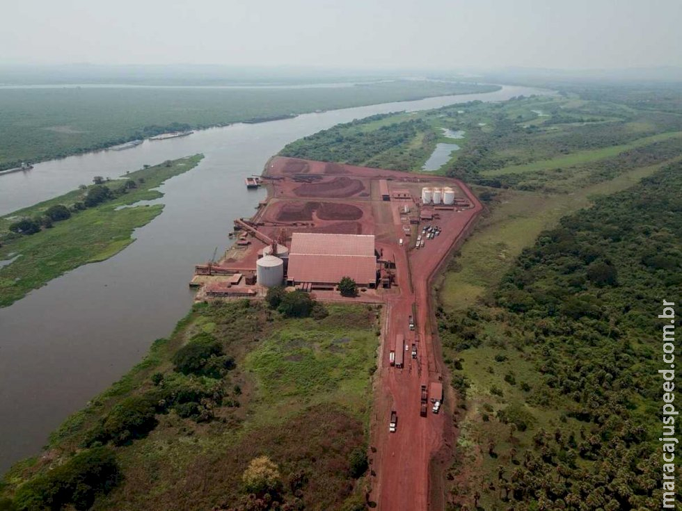 Dragagem deixará hidrovia do Paraguai navegável o ano inteiro