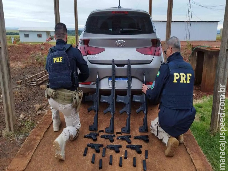 Flagrado transportando arsenal para facção criminosa, é condenado a 18 anos e perde veículo para a União