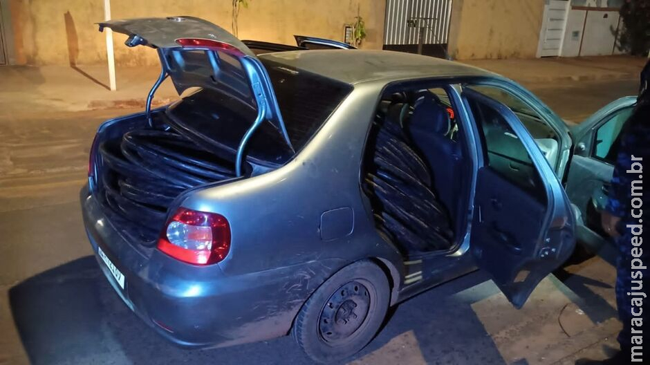 Guarda municipal flagra quatro homens furtando fios no Universitário