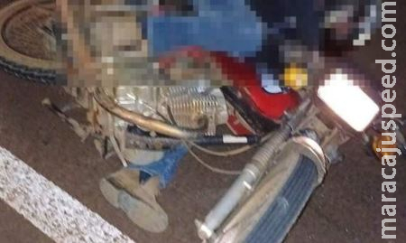 Homem é encontrado morto ao lado de moto na MS-463 Homem é encontrado morto ao lado de moto na MS-463