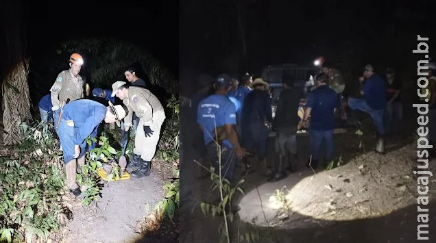 Idoso cai de morraria e mobiliza bombeiros para resgate em Aquidauana Idoso cai de morraria e mobiliza bombeiros para resgate em Aquidauana