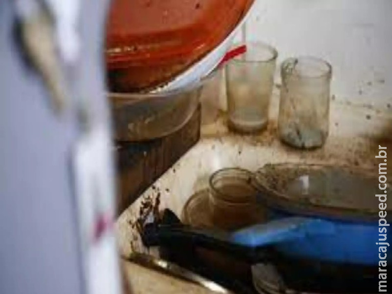Mãe e rapaz são presos e 4 crianças resgatadas de casa insalubre que era boca de fumo em MS Mãe e rapaz são presos e 4 crianças resgatadas de casa insalubre que era boca de fumo em MS