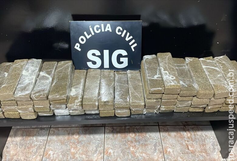 Moradores de São Paulo são presos ao tentarem entregar veículo com drogas em MS Moradores de São Paulo são presos ao tentarem entregar veículo com drogas em MS