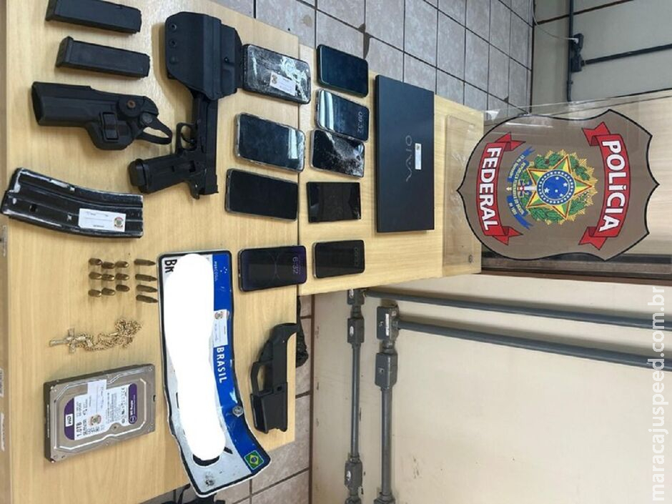PF prende duas pessoas em operação contra tráfico de armas em Ponta Porã PF prende duas pessoas em operação contra tráfico de armas em Ponta Porã