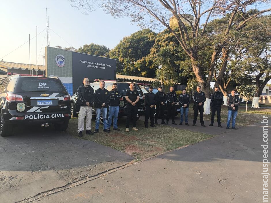 Polícia Civil deflagra segunda fase de operação contra exploração sexual em Deodápolis Polícia Civil deflagra segunda fase de operação contra exploração sexual em Deodápolis