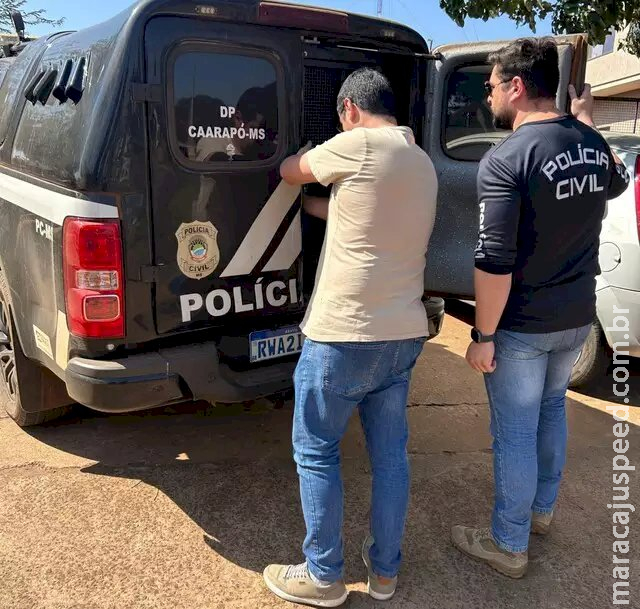 Polícia prende em Caarapó suposto pastor acusado de estuprar a filha, enteadas e netas