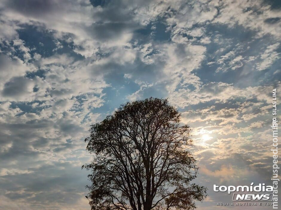 Sol continua forte, com máxima de até 37°C e tempo seco nesta sexta em MS Sol continua forte, com máxima de até 37°C e tempo seco nesta sexta em MS