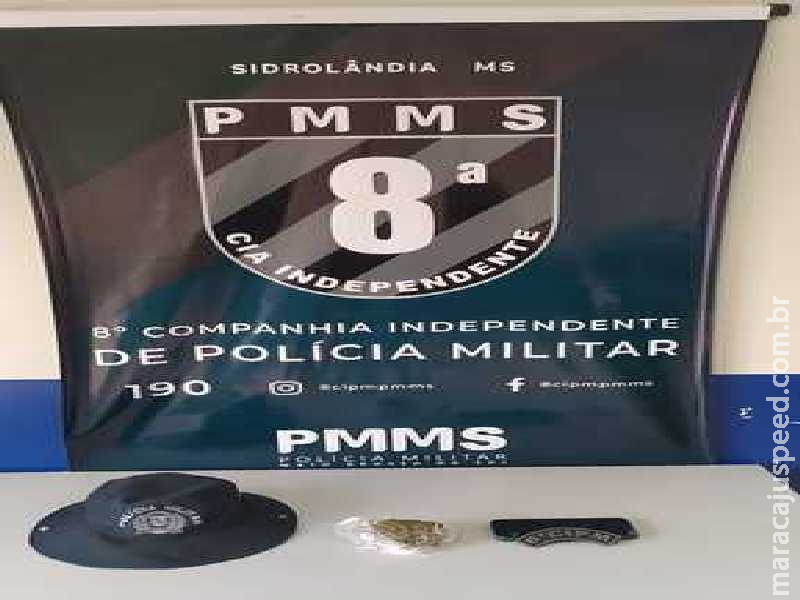 Suspeito é detido com maconha em ronda policial no Bairro Cascatinha 2 Suspeito é detido com maconha em ronda policial no Bairro Cascatinha 2