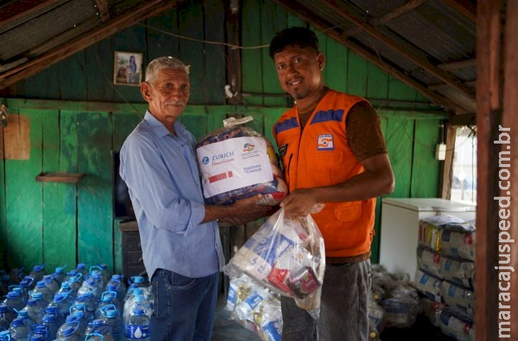 ‘Uma benção para todos’: ribeirinhos agradecem ajuda humanitária no coração do Pantanal ‘Uma benção para todos’: ribeirinhos agradecem ajuda humanitária no coração do Pantanal
