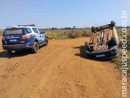 Veículo furtado é recuperado em assentamento na zona rural de Sidrolândia Veículo furtado é recuperado em assentamento na zona rural de Sidrolândia