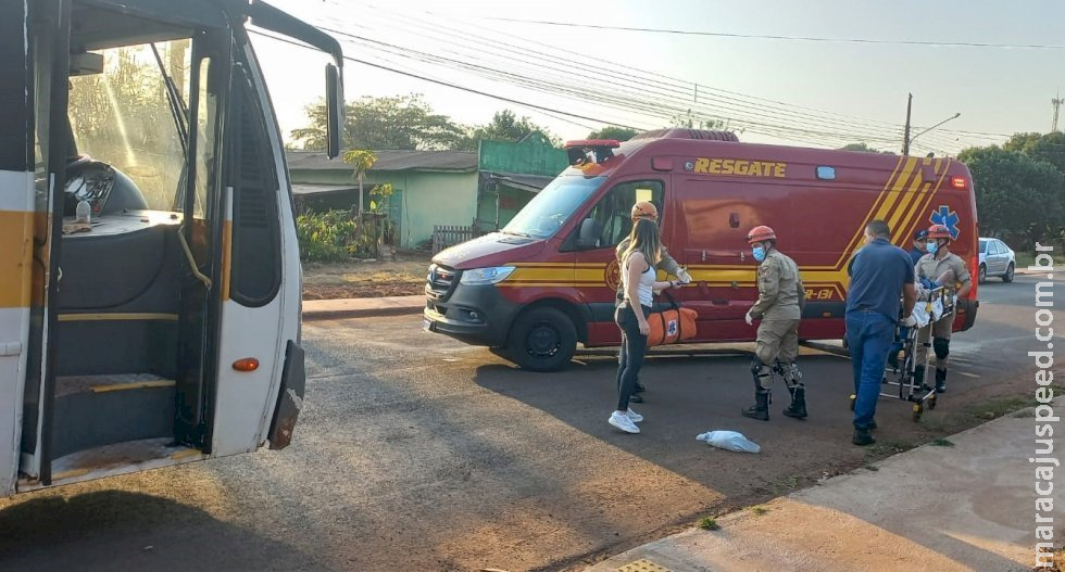 Vítima de acidente entre ônibus e bicicleta morre no hospital de Caarapó Vítima de acidente entre ônibus e bicicleta morre no hospital de Caarapó