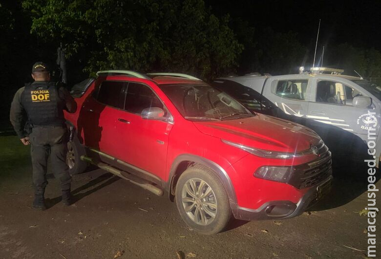 Carro roubado no Rio de Janeiro é recuperado em Ithaum Carro roubado no Rio de Janeiro é recuperado em Ithaum