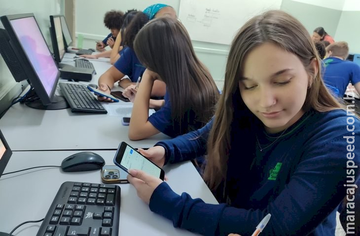 Celulares apreendidos pela Polícia Penal se transformam em ferramentas de ensino em escola de MS Celulares apreendidos pela Polícia Penal se transformam em ferramentas de ensino em escola de MS