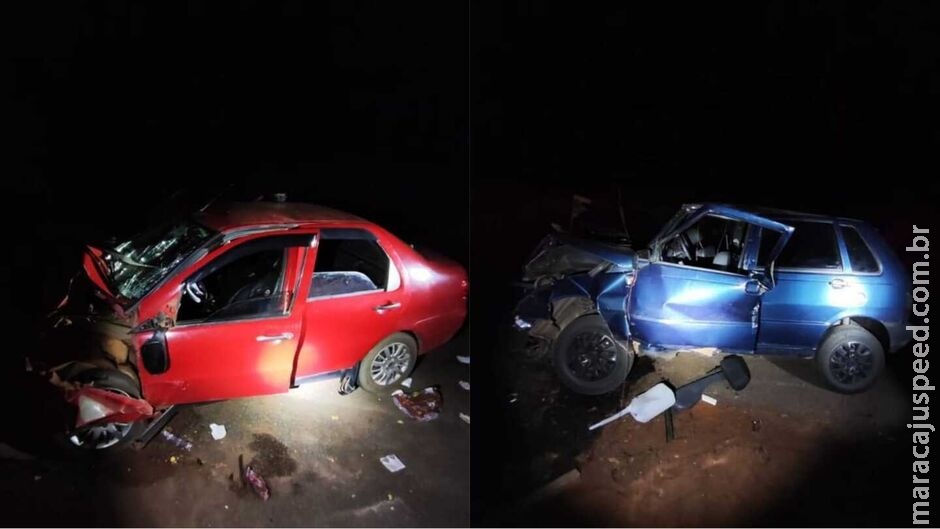 Criança fica presa nas ferragens após acidente entre carros na BR-262, em Três Lagoas Criança fica presa nas ferragens após acidente entre carros na BR-262, em Três Lagoas