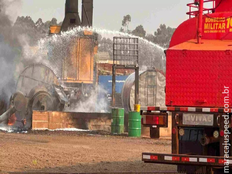 Explosão de usina de asfalto de Campo Grande calcula prejuízo de R$ 2 milhões Explosão de usina de asfalto de Campo Grande calcula prejuízo de R$ 2 milhões
