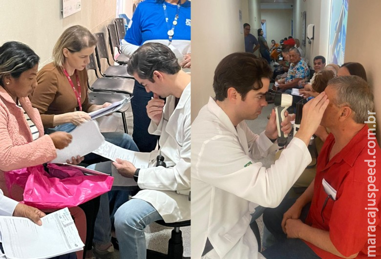 Hospital Regional de Cirurgias realiza novo mutirão da catarata em Dourados Hospital Regional de Cirurgias realiza novo mutirão da catarata em Dourados