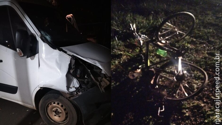 Motorista não vê bicicleta e atropela e mata idoso na BR-163, em Mundo Novo Motorista não vê bicicleta e atropela e mata idoso na BR-163, em Mundo Novo