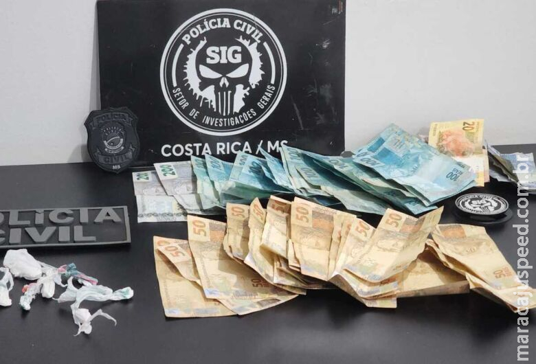 Mulher é presa ao comercializar cocaína em praça