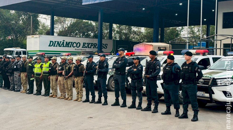 PMMS e forças bolivianas realizam operação conjunta na fronteira para combate ao crime PMMS e forças bolivianas realizam operação conjunta na fronteira para combate ao crime