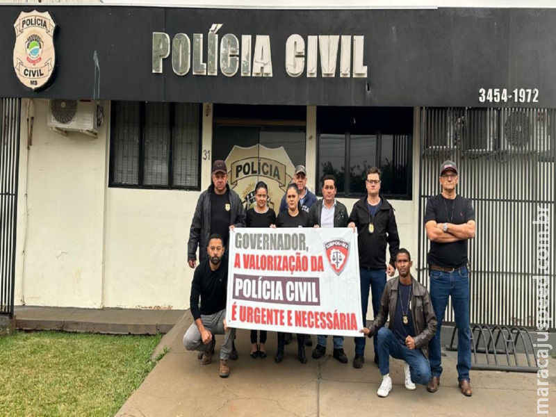 Polícia Civil/Sinpol: Comunicado à População de Maracaju e Região Polícia Civil/Sinpol: Comunicado à População de Maracaju e Região