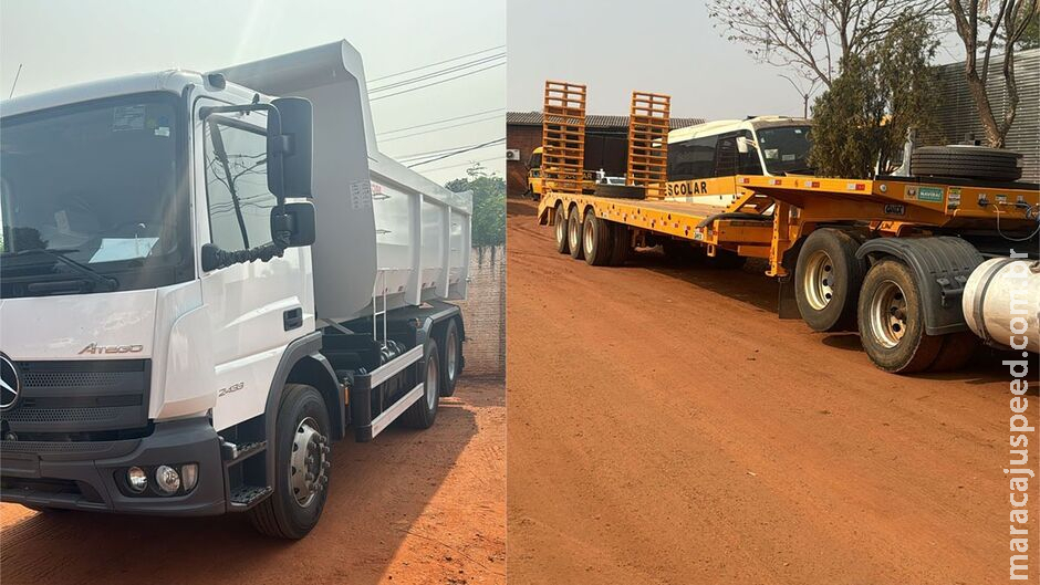 Prefeitura de Naviraí realiza entrega de novos equipamentos para melhorar infraestrutura rural Prefeitura de Naviraí realiza entrega de novos equipamentos para melhorar infraestrutura rural