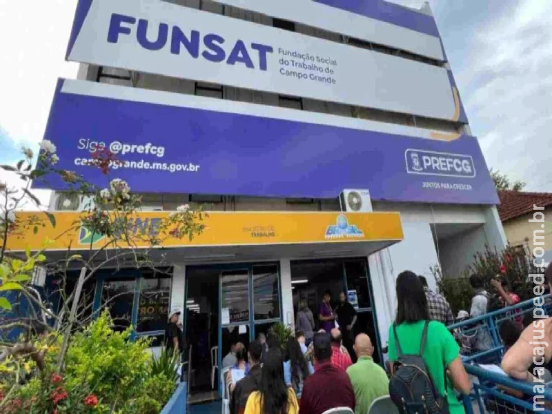 Semana começa com 2,3 mil vagas de emprego disponíveis na Funsat de Campo Grande Semana começa com 2,3 mil vagas de emprego disponíveis na Funsat de Campo Grande