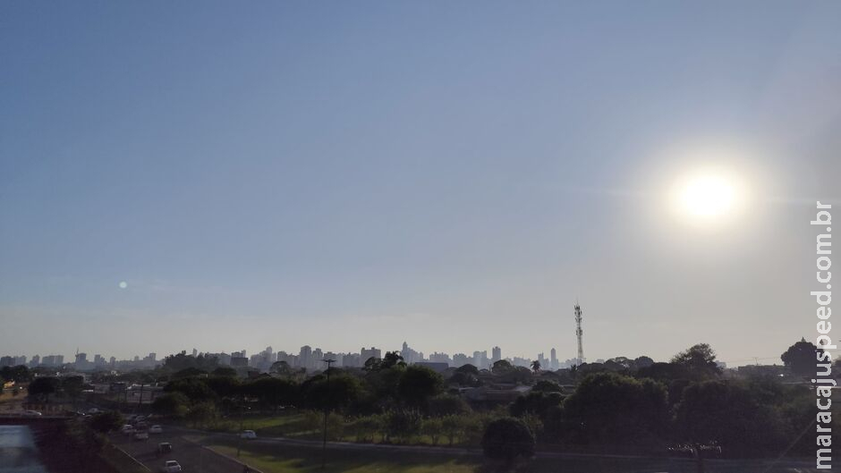 Terça-feira começa com temperaturas extremas e baixa umidade em todo o MS Terça-feira começa com temperaturas extremas e baixa umidade em todo o MS