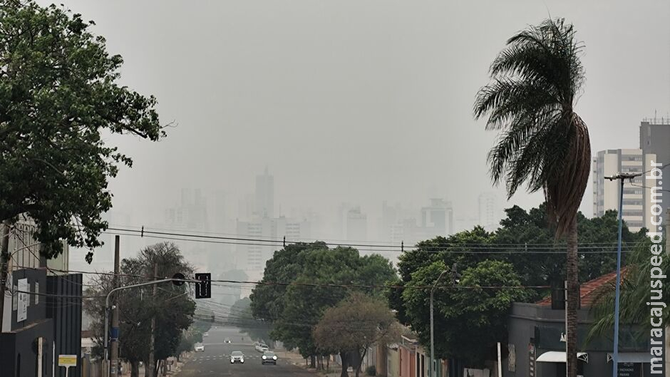 Xô calor! Sabadou tem queda de temperatura e previsão de chuva em MS Xô calor! Sabadou tem queda de temperatura e previsão de chuva em MS