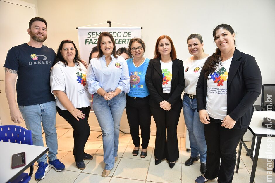 Adriane vai fortalecer políticas públicas em favor de autistas e PCD Adriane vai fortalecer políticas públicas em favor de autistas e PCD