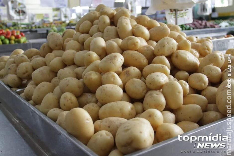Arroz e banana seguem em alta, mas preço da batata tem queda expressiva em Campo Grande Arroz e banana seguem em alta, mas preço da batata tem queda expressiva em Campo Grande