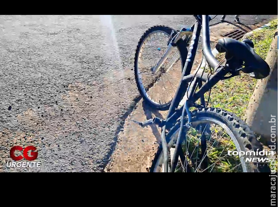 Ciclista é arrastada e sequestrada por dupla em Miranda Ciclista é arrastada e sequestrada por dupla em Miranda