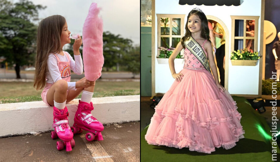 Com vida de celebridade, Cecília se divide entre brincadeiras de criança e trabalho como influencer Com vida de celebridade, Cecília se divide entre brincadeiras de criança e trabalho como influencer