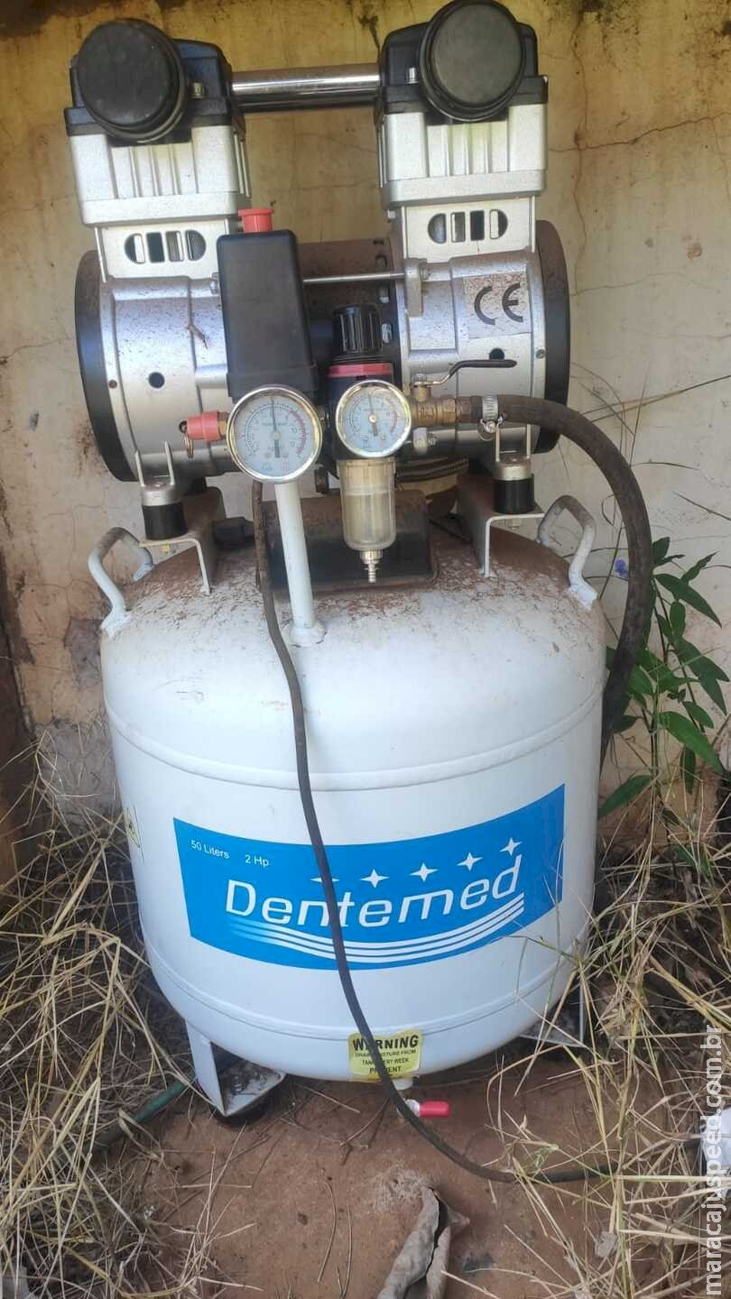 Furto de compressor prejudica os serviços de odontologia em aldeia de Caarapó Furto de compressor prejudica os serviços de odontologia em aldeia de Caarapó