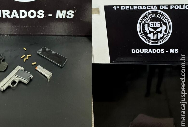 Investigação por furto leva polícia apreender pistola e prender mulher por receptação Investigação por furto leva polícia apreender pistola e prender mulher por receptação