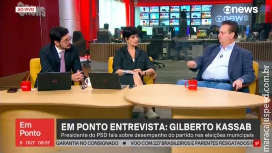 Kassab aponta Riedel como nova liderança de destaque no Brasil Kassab aponta Riedel como nova liderança de destaque no Brasil