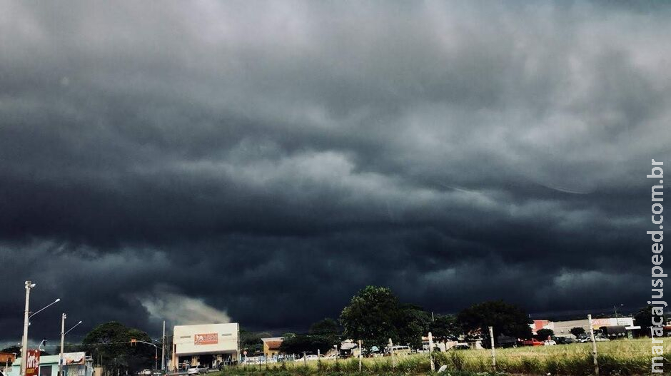 Mais uma vez na rota das tempestades, MS entra em alerta de chuvas intensas Mais uma vez na rota das tempestades, MS entra em alerta de chuvas intensas