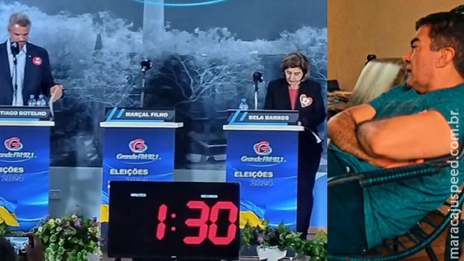 Marçal Filho falta a terceiro debate entre candidatos em Dourados: Marçal Filho falta a terceiro debate entre candidatos em Dourados: