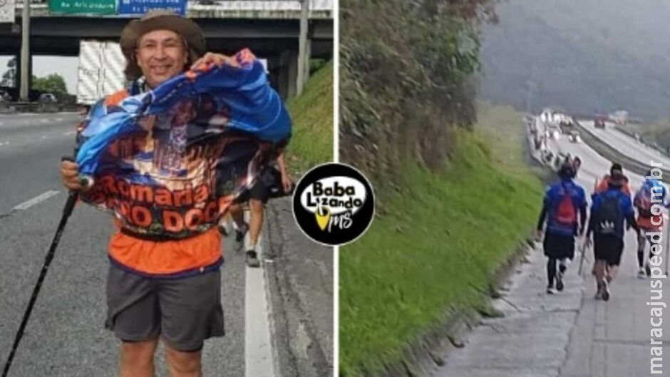 Morador de Sidrolândia encara desafio de chegar a Santuário de Aparecida Morador de Sidrolândia encara desafio de chegar a Santuário de Aparecida