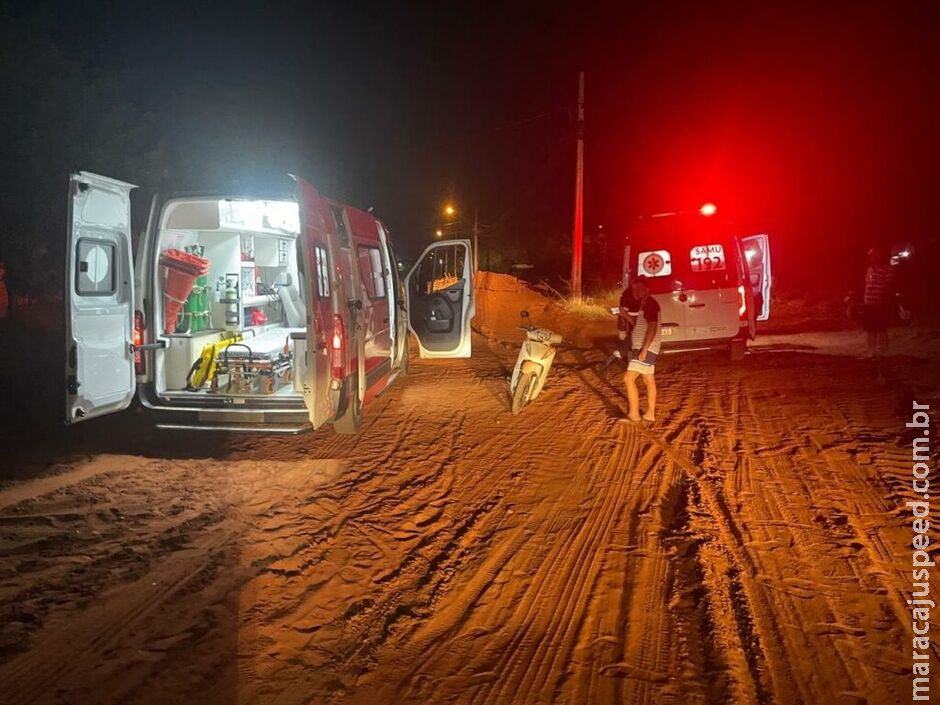 Motociclista fica em estado grave após bater em morro de areia em Três Lagoas Motociclista fica em estado grave após bater em morro de areia em Três Lagoas