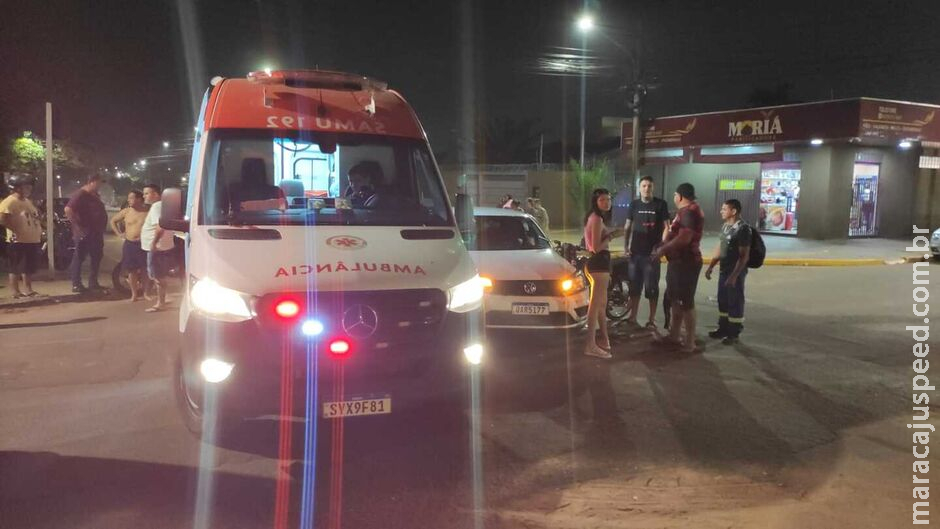 Motociclista fica em estado gravíssimo após ser atingido por carro no Jardim Batistão Motociclista fica em estado gravíssimo após ser atingido por carro no Jardim Batistão