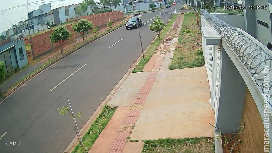 Motociclista tem pulmão perfurado em acidente em que motorista fugiu no Carandá Bosque