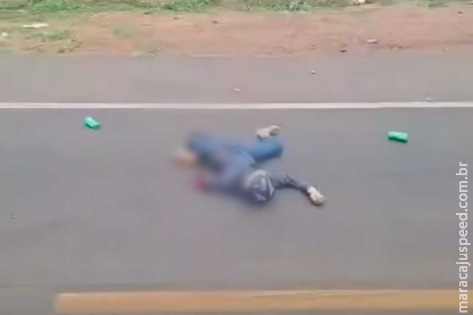 Motociclista teve parte do braço decepado em acidente na BR-163, no Danubio Azul Motociclista teve parte do braço decepado em acidente na BR-163, no Danubio Azul