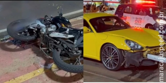 Motorista de Porsche avança sinal e mata jovem de 19 anos Motorista de Porsche avança sinal e mata jovem de 19 anos