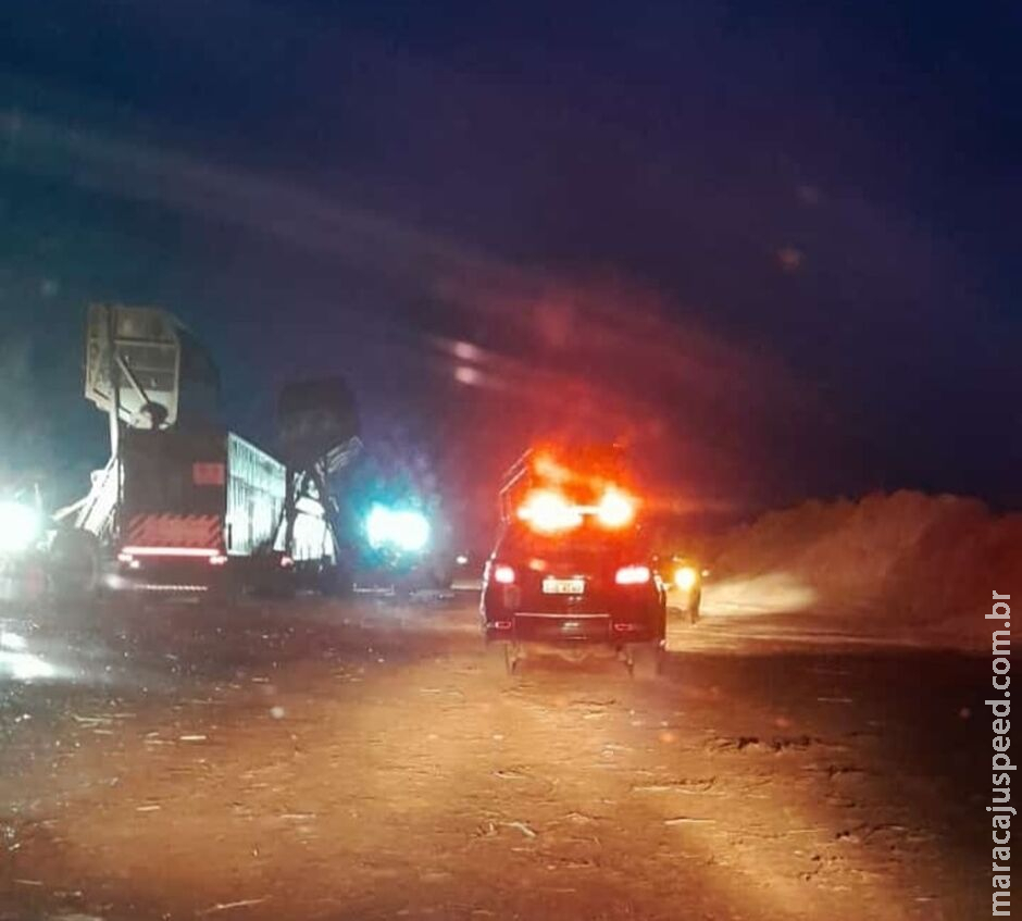 Ossada humana é encontrada em canavial em Rio Brilhante Ossada humana é encontrada em canavial em Rio Brilhante
